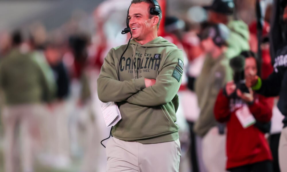 South Carolina coach Shane Beamer