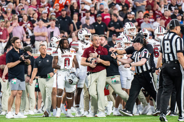 South Carolina head coach Shane Beamer