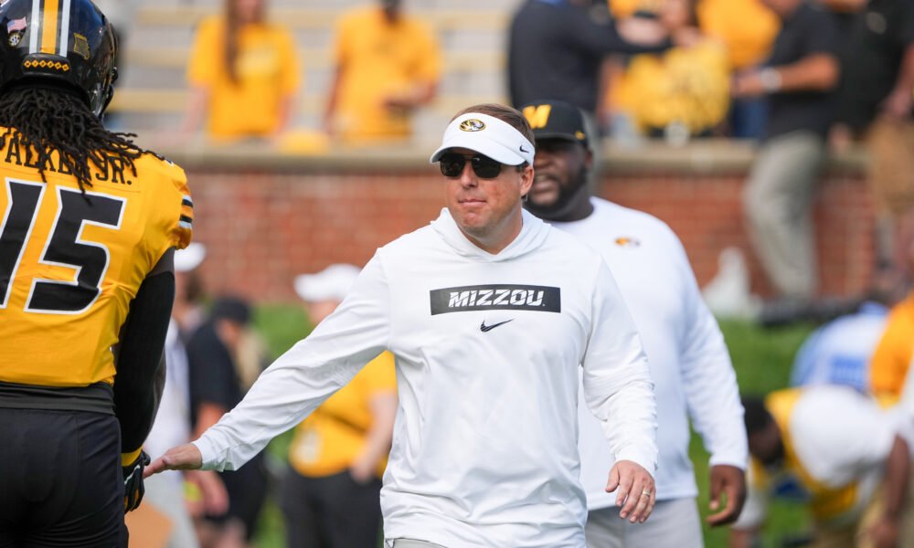Missouri coach Eli Drinkwitz