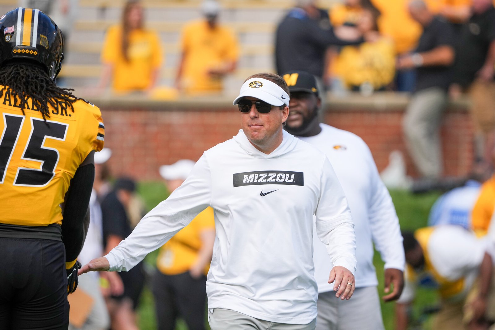 Missouri coach Eli Drinkwitz