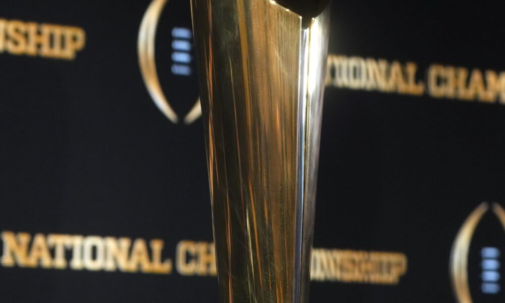 College Football Playoff trophy