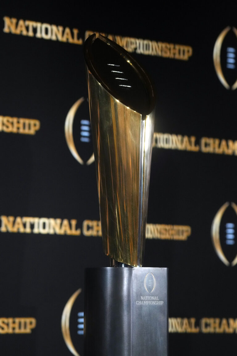 College Football Playoff trophy