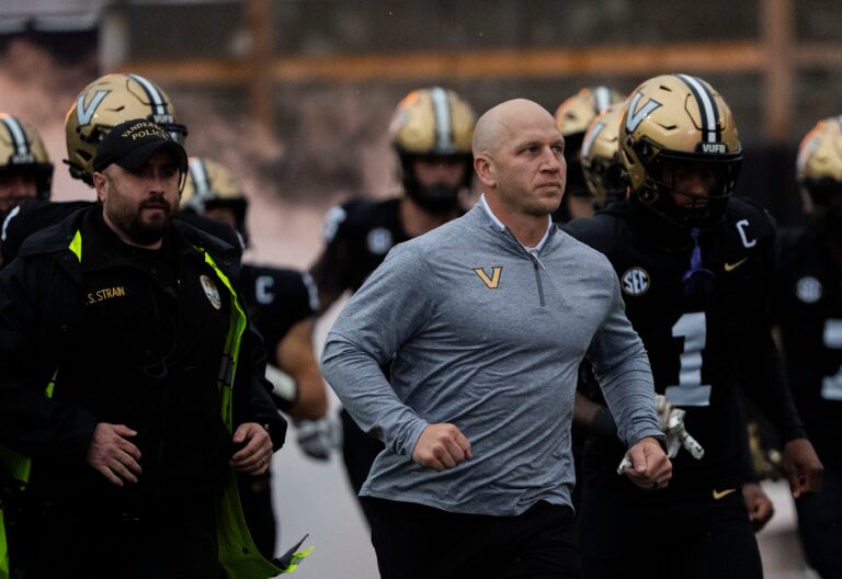Vanderbilt coach Clark Lea