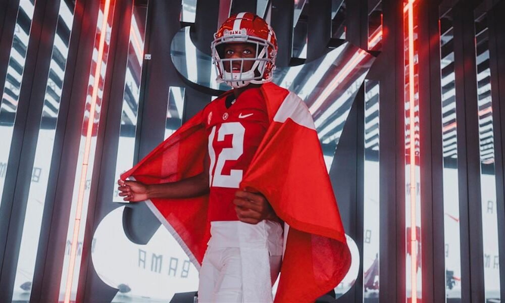 Alabama quarterback Keelon Russell