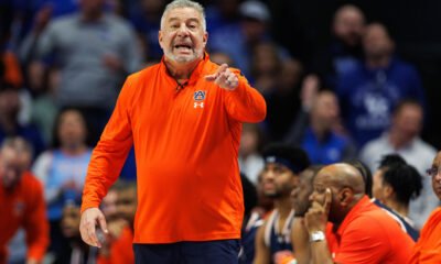 Auburn basketball coach Bruce Pearl