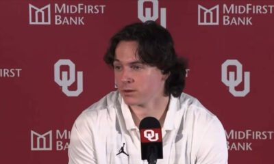 Oklahoma Sooners QB John Mateer
