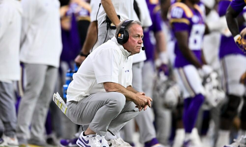 LSU Tigers coach Brian Kelly