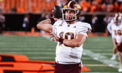 Arizona State quarterback Sam Leavitt