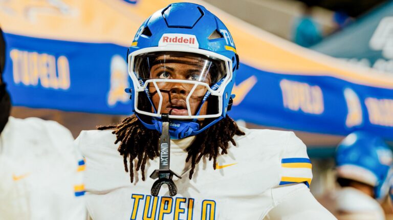 Tupelo sophomore linebacker Kaiden Buchanan
