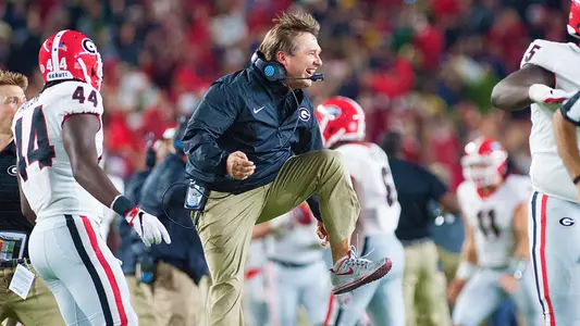 Georgia coach Kirby Smart
